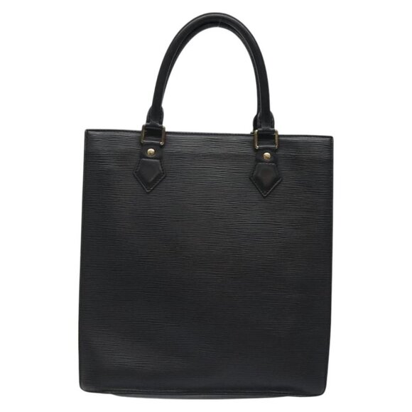 LOUIS VUITTON Epi Sac Plat PM Hand Bag Black - Picture 1 of 16